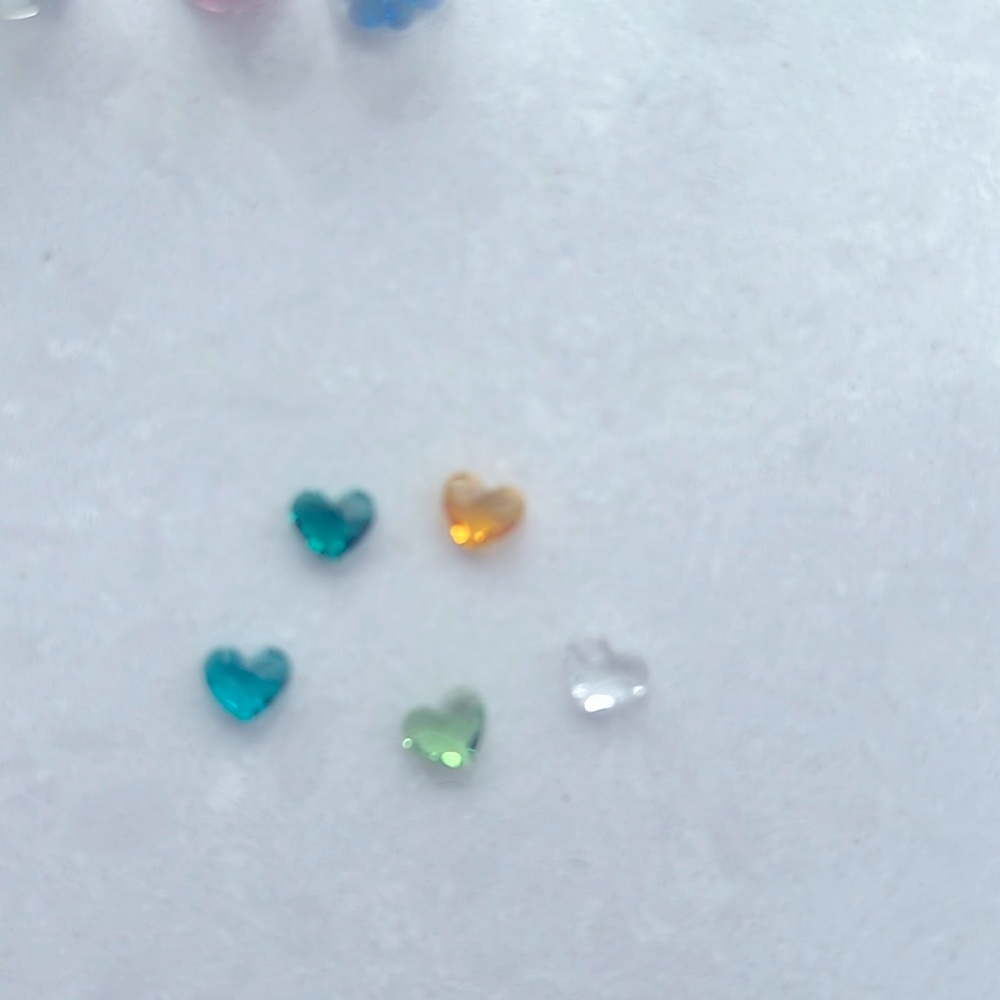 Origami Owl heart birth stones April, May, August, November & December